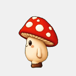 Animated preview of the mushroom walk cycle