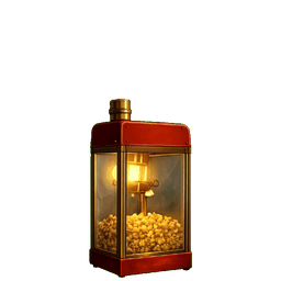 Animated popcorn machine prop loop