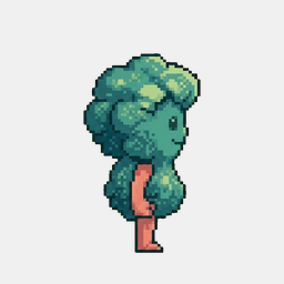 Swaying bush idle animation
