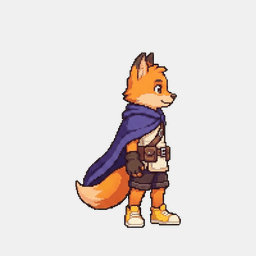 Fox hero jump animation